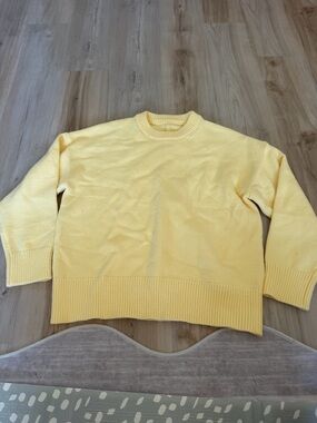 Yellow Crewneck Sweater